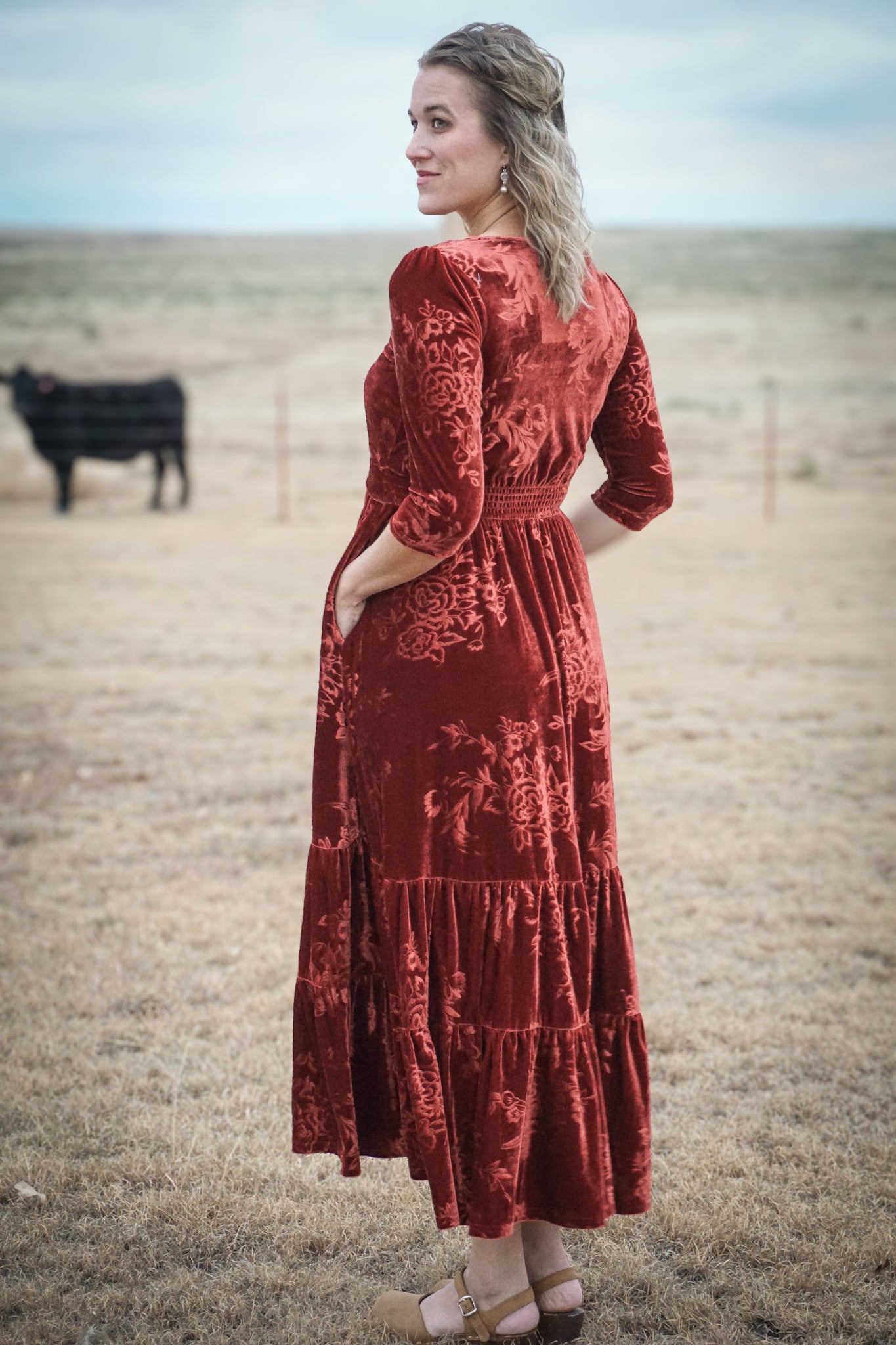 Cinnamon Rose ~ Hinterland Maxi