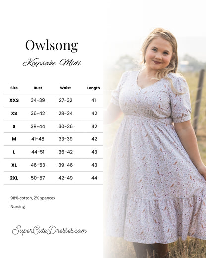 Owlsong ~ Keepsake Midi