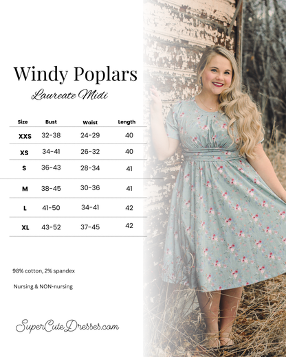 Windy Poplars ~ Laureate Midi
