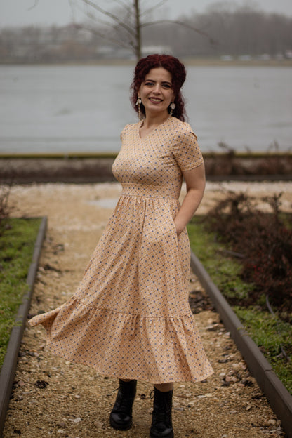 Citron Sunbeam ~ Canterbury Dress