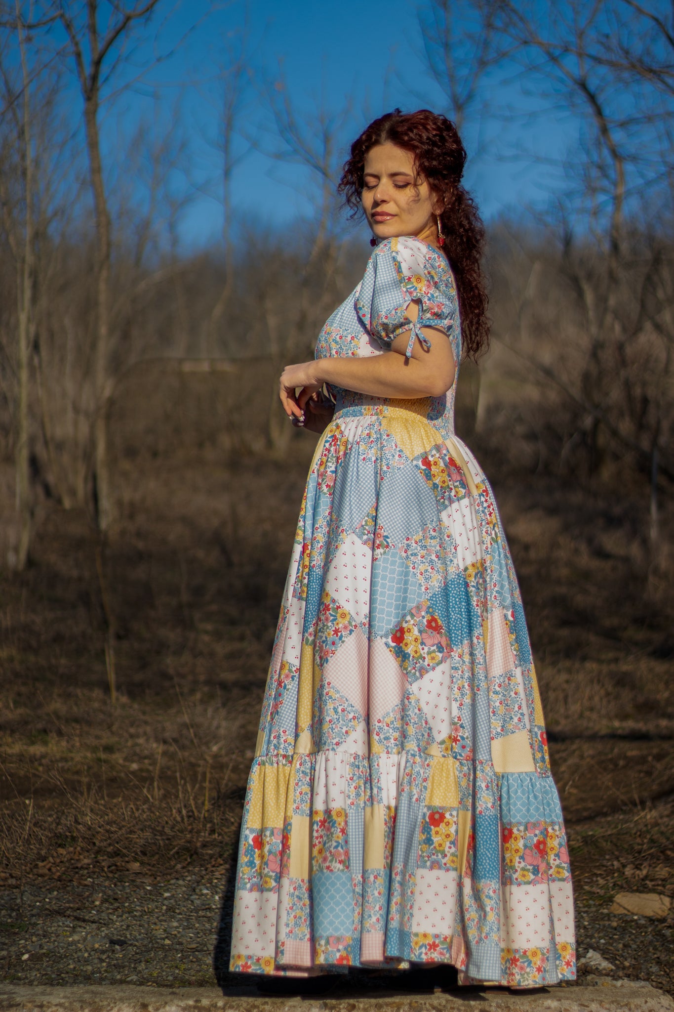 Cottage Calico ~ Folklore Maxi