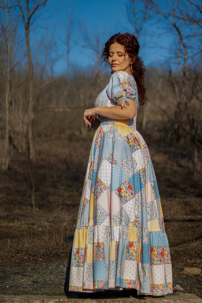 Cottage Calico ~ Folklore Maxi