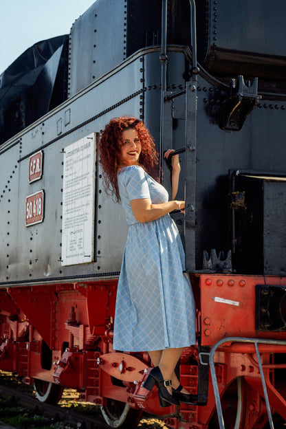 Tranquil Trellis ~ Etta Dress