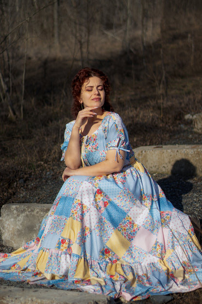 Cottage Calico ~ Folklore Maxi
