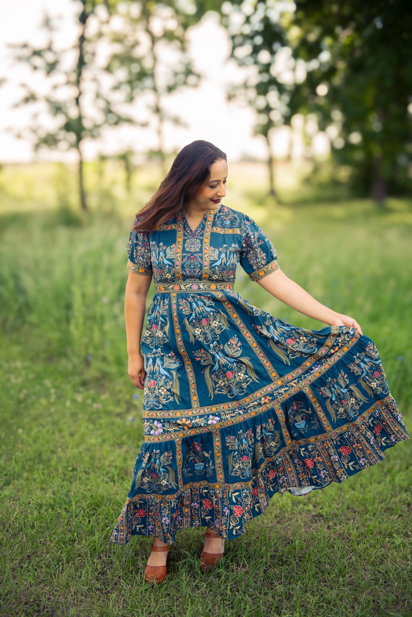 The Blue Reliquary Gown