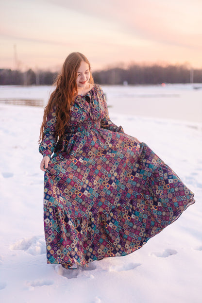 Kaleidoscope ~ Folklore Maxi