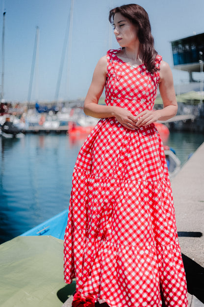 Grenadine Gingham ~ Lenora Dress