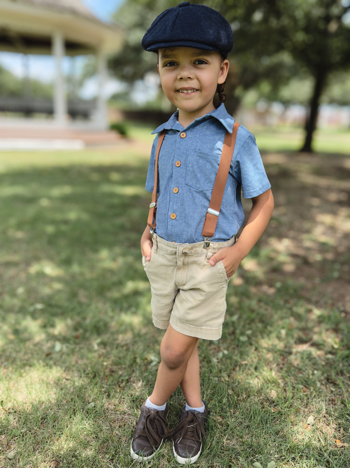 Shenandoah Chambray ~ Brave Button-up
