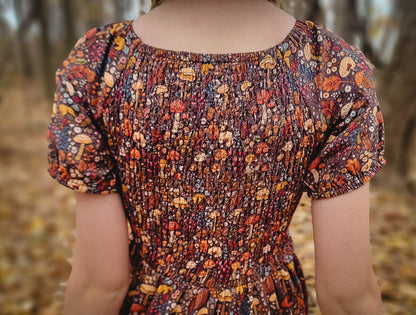 Forest Forage ~ Mini Folklore Dress