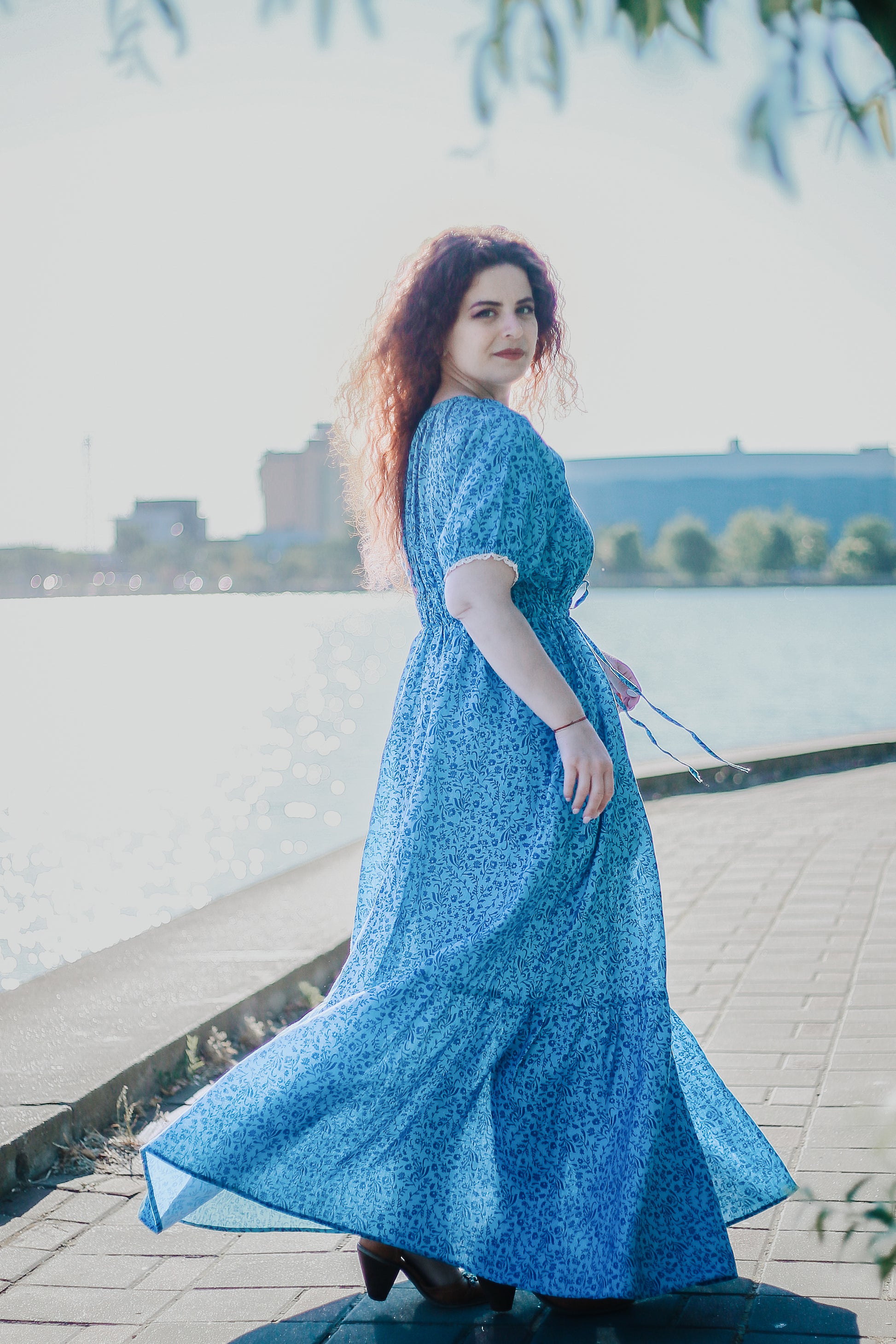 Scripted Azure ~ Abilene Dress – Super Cute Dresses