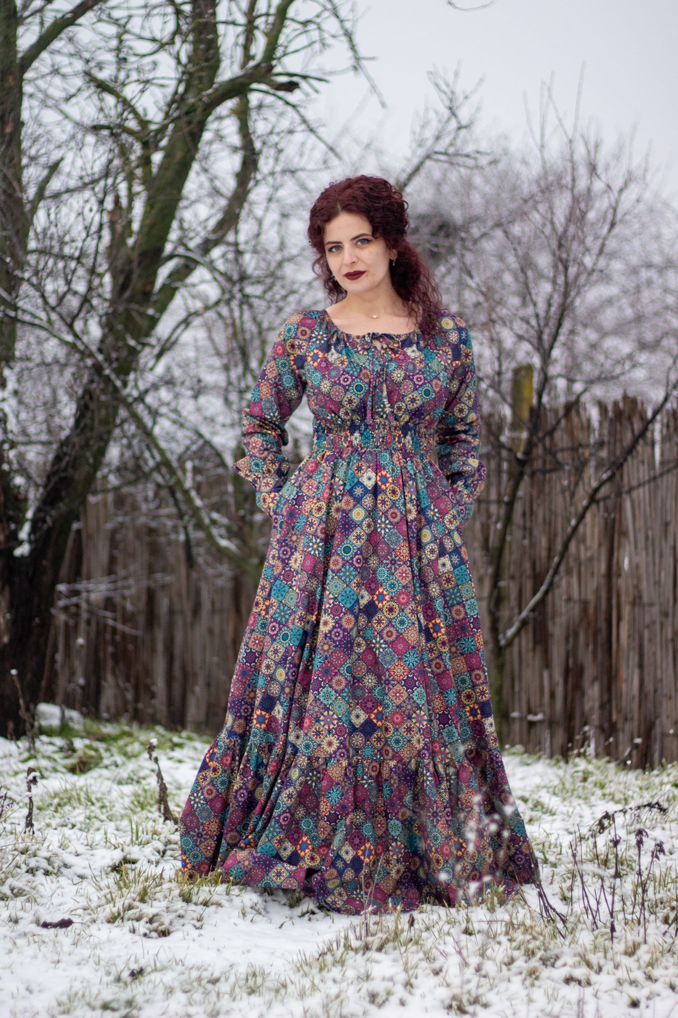Kaleidoscope ~ Folklore Maxi
