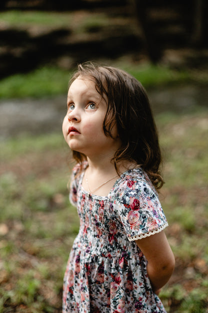 Watercolor Garden ~ Mini Nightingale Dress