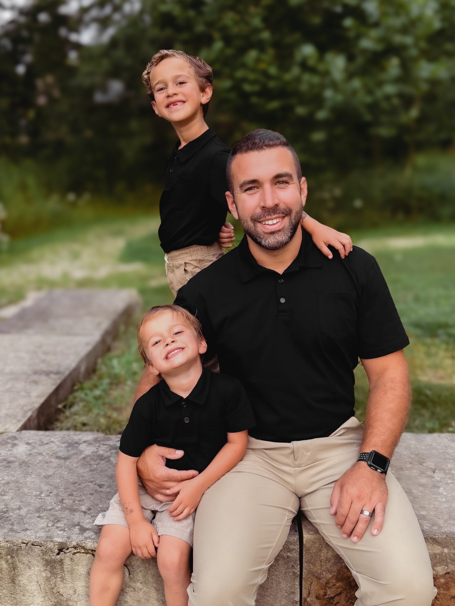 Ebony ~ Men’s Perseverance Polo