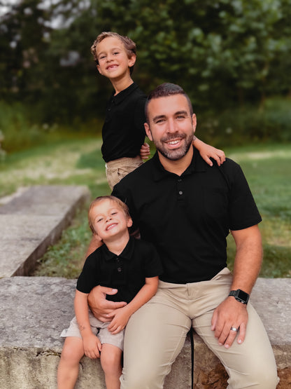Ebony ~ Men’s Perseverance Polo