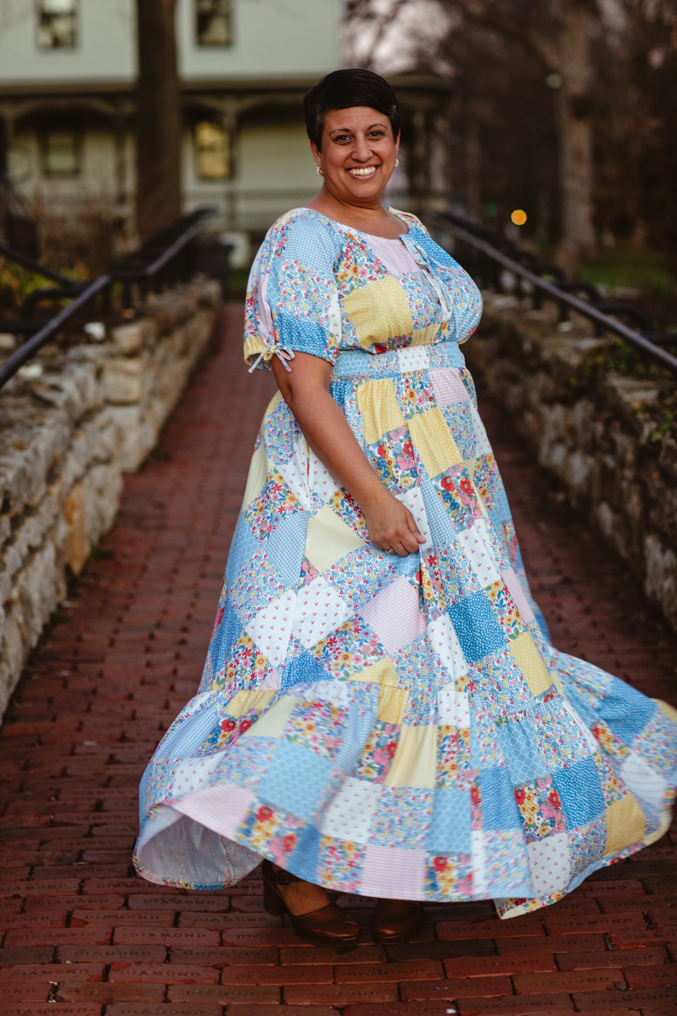 Cottage Calico ~ Folklore Maxi