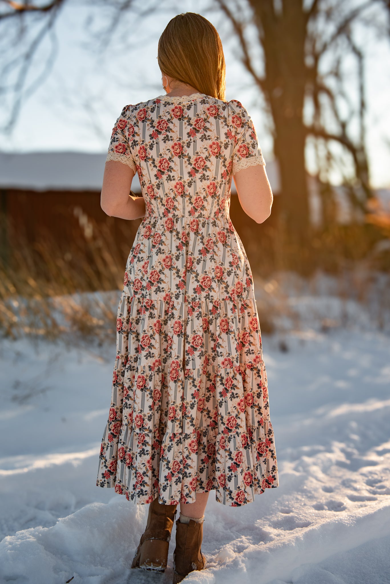 Camellia Carol ~ Hearthside Dress