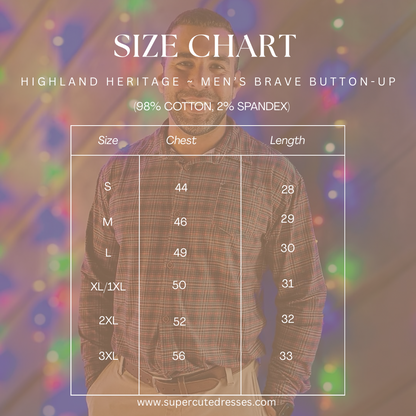 Highland Heritage ~ Men’s Brave Button-up