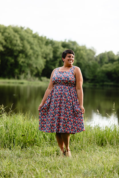 Independence Blossom ~ Homesteader Dress
