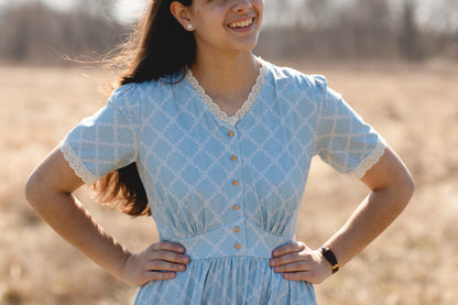 Tranquil Trellis ~ Keepsake Dress