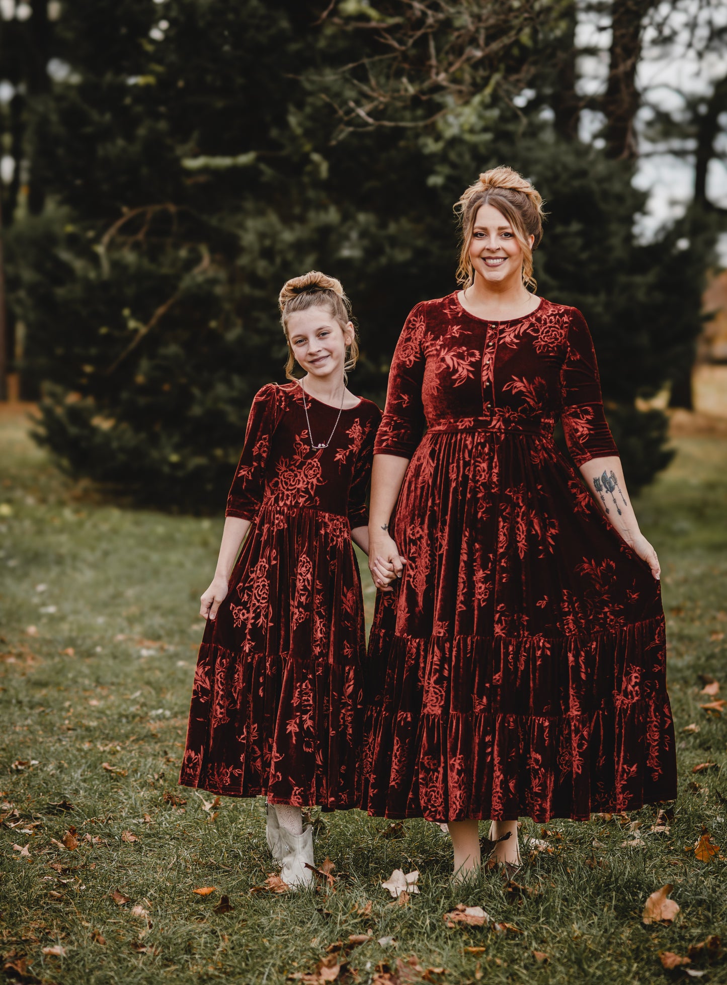 Cinnamon Rose ~ Novella Dress