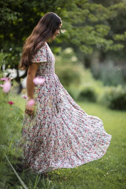 Watercolor Garden ~ Nightingale Dress