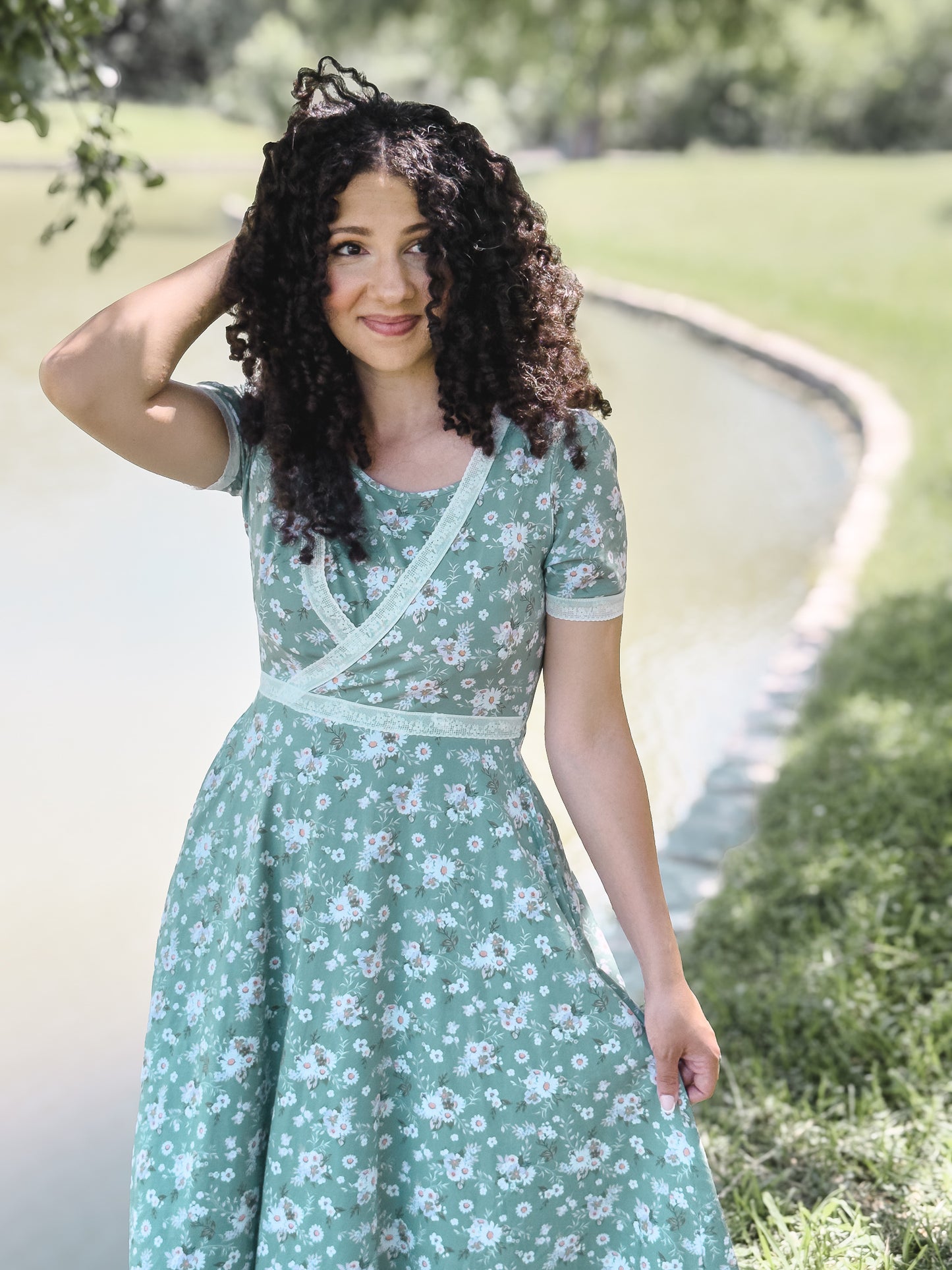 Mint Madelief ~ Daydream Dress