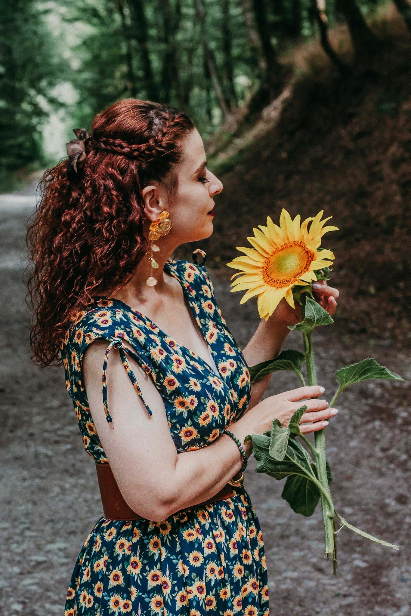 Prairie Sunflower ~ Amorette Dress