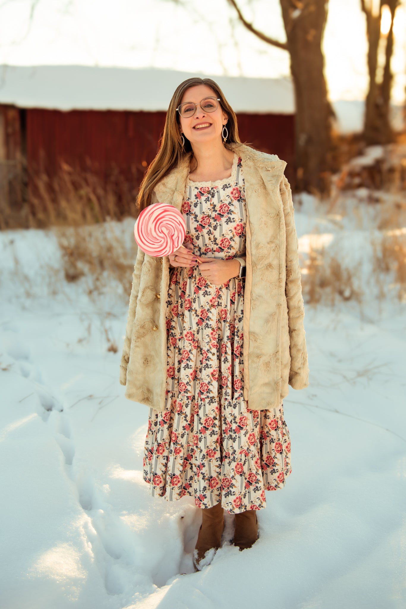 Camellia Carol ~ Hearthside Dress