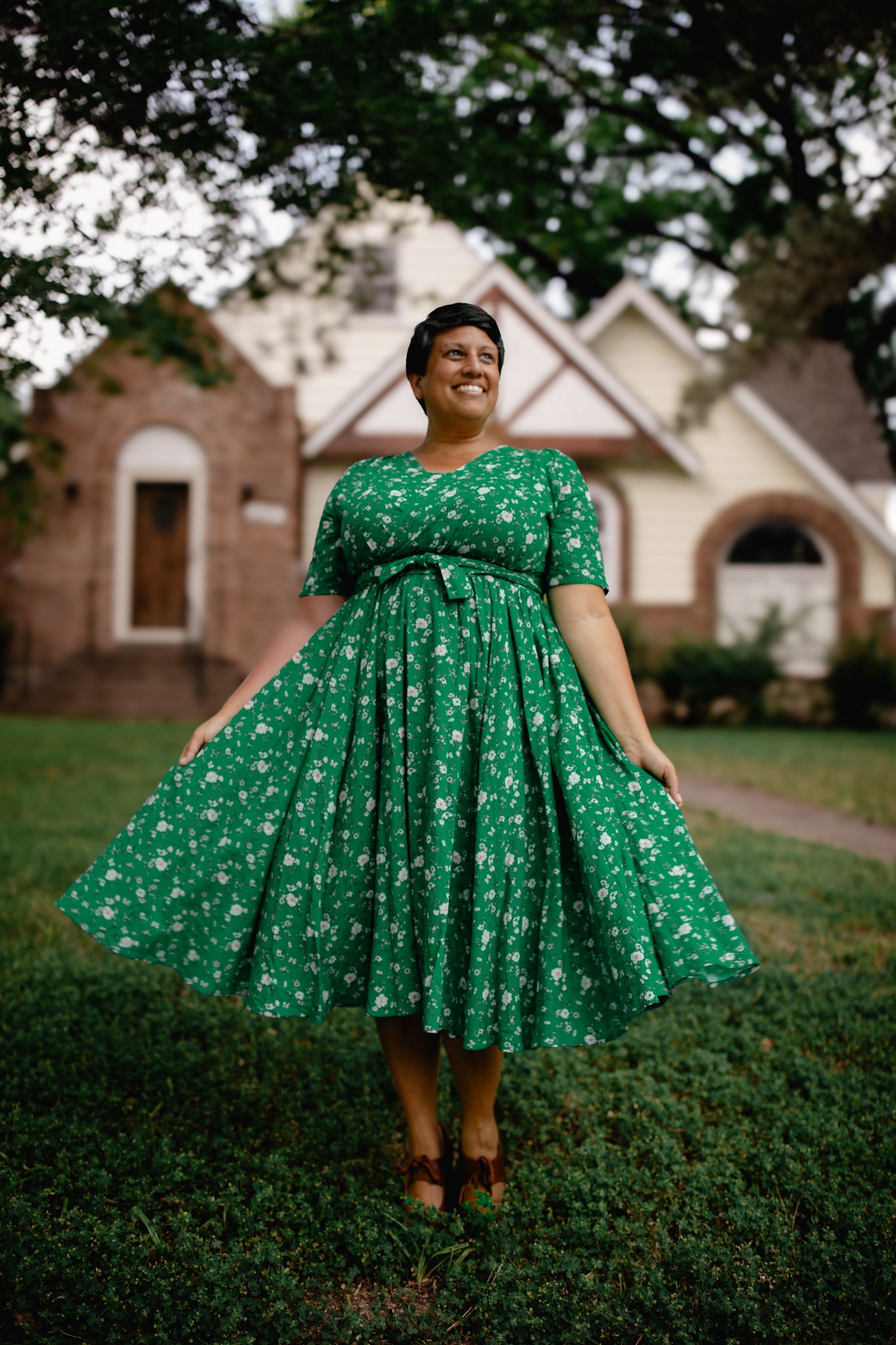 Greenvale Gossamer ~ Wildwood Dress Greenvale Gossamer ~ Wildwood Dress