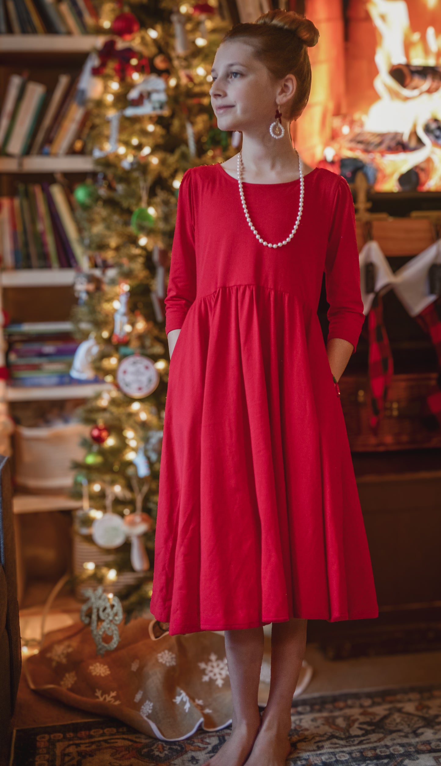Cardinal ~ Fairy-twirl Dress