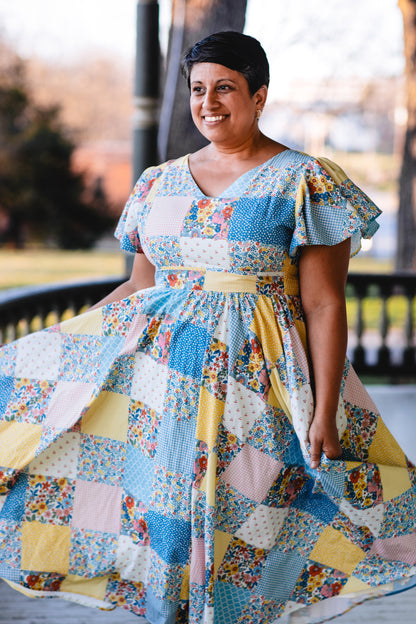 Cottage Calico ~ Lenora Midi