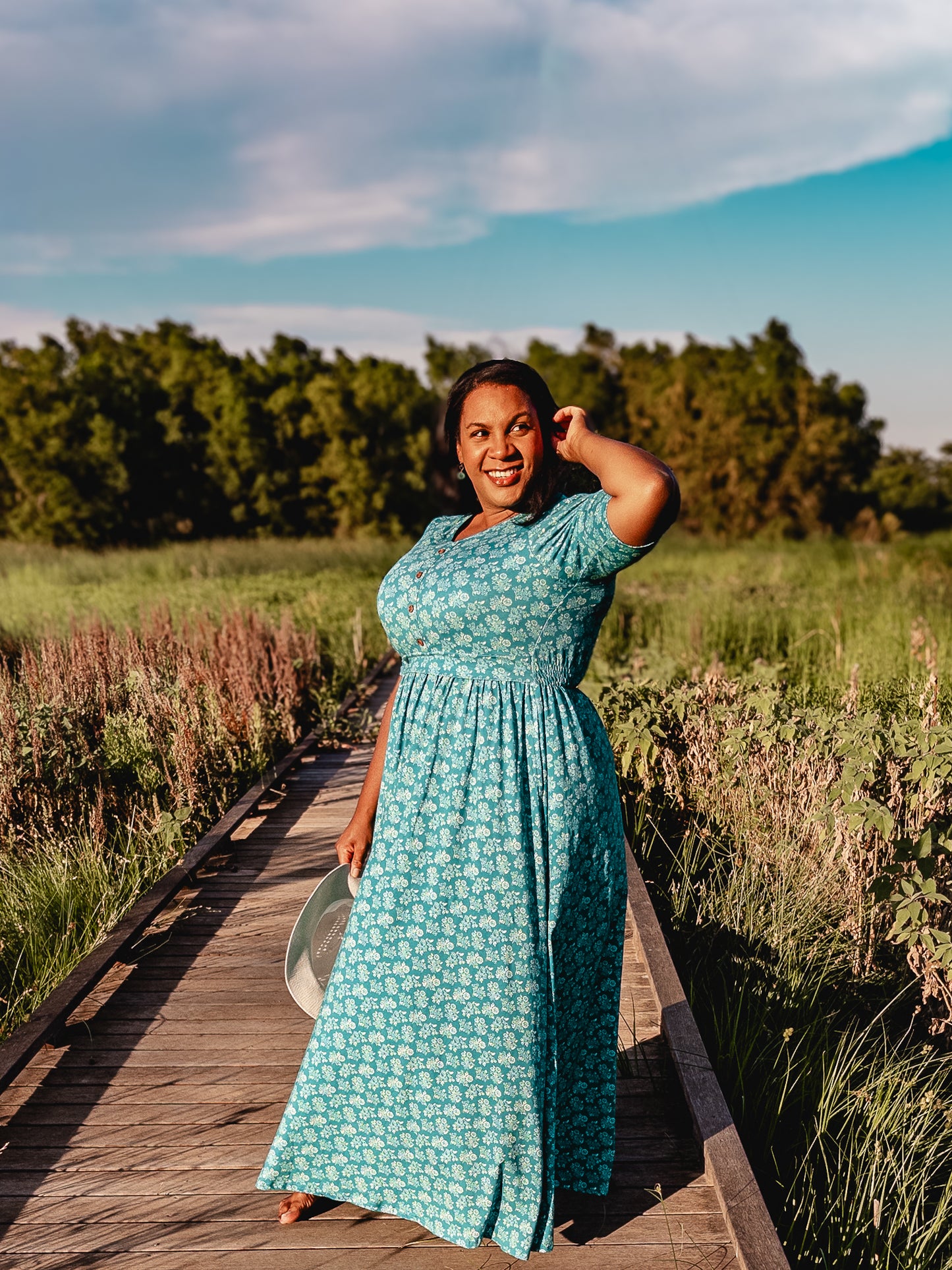 Fern River ~ Rowena Maxi