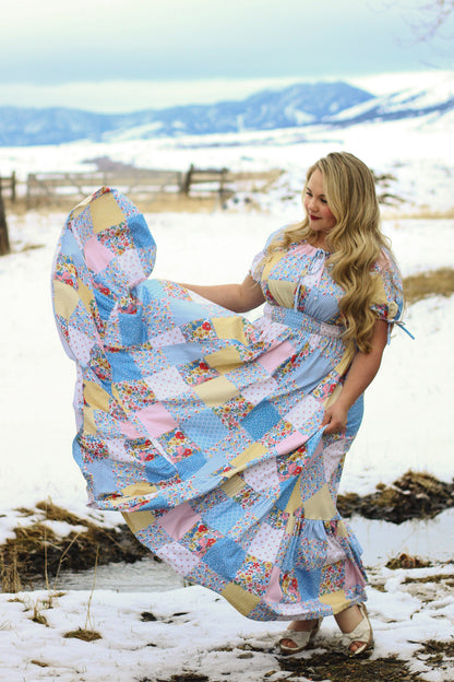 Cottage Calico ~ Folklore Maxi