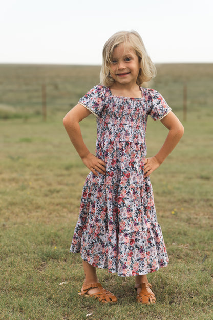 Watercolor Garden ~ Mini Nightingale Dress