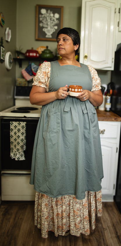 Olivewood ~ Pinafore Apron