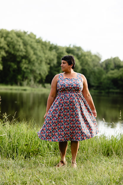 Independence Blossom ~ Homesteader Dress