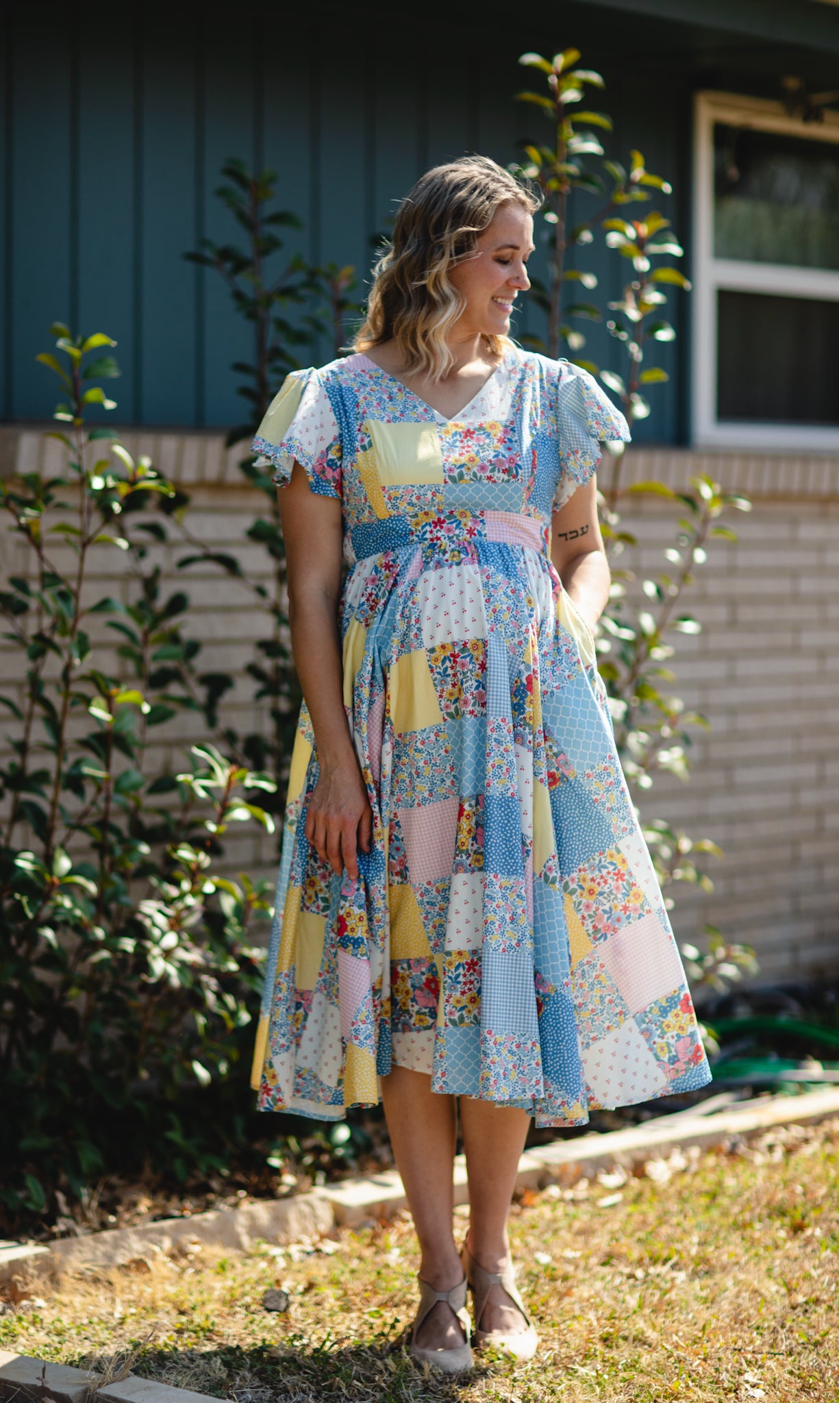 Cottage Calico ~ Lenora Midi