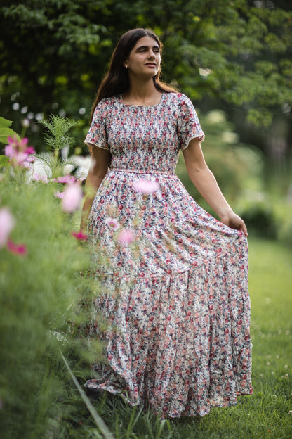Watercolor Garden ~ Nightingale Dress