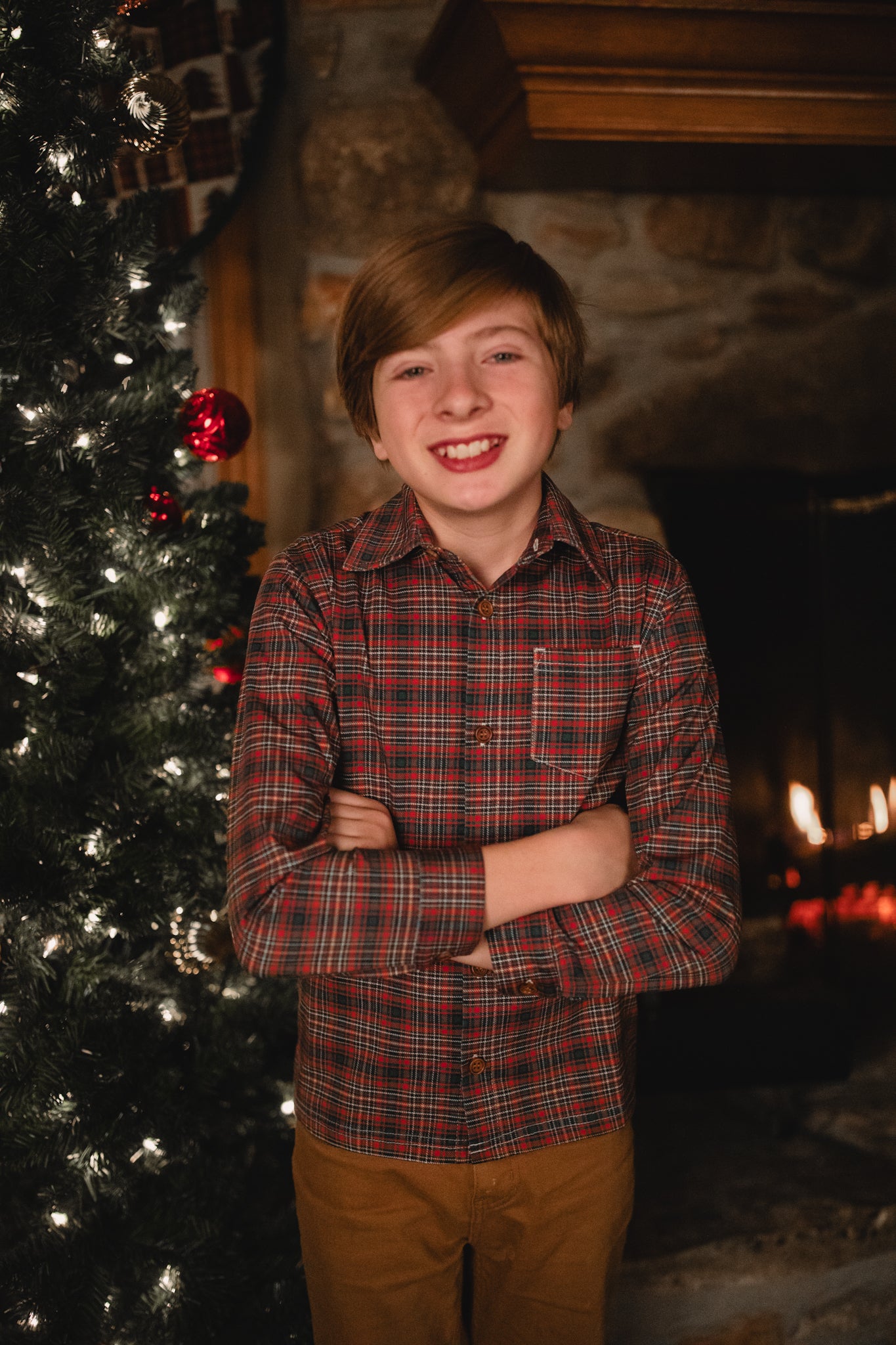 Highland Heritage ~ Boy’s Brave Button-up