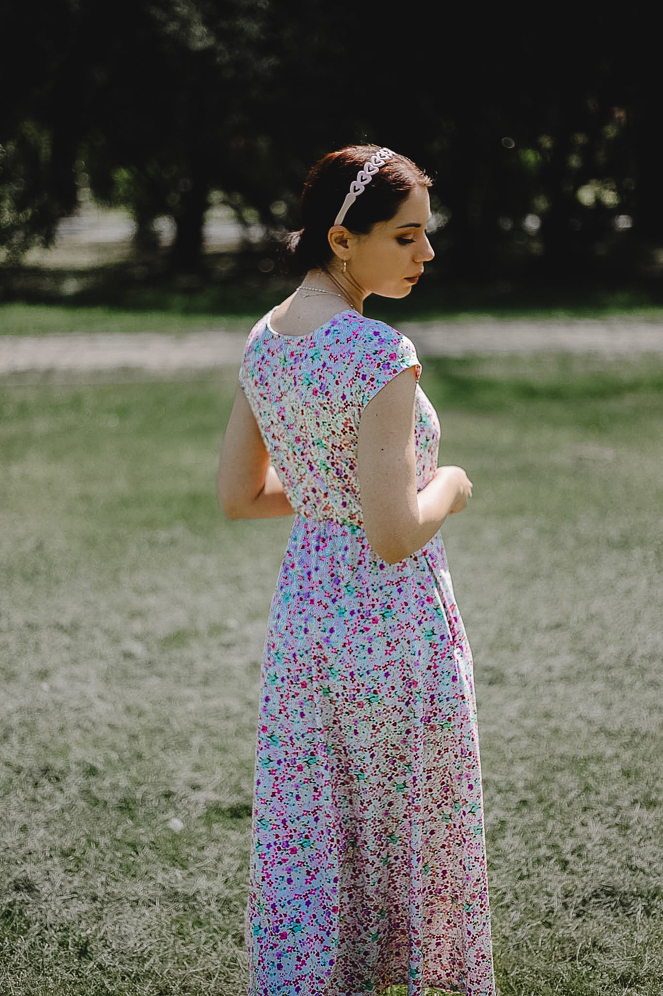 Painted Posies ~ Simplicity Dress