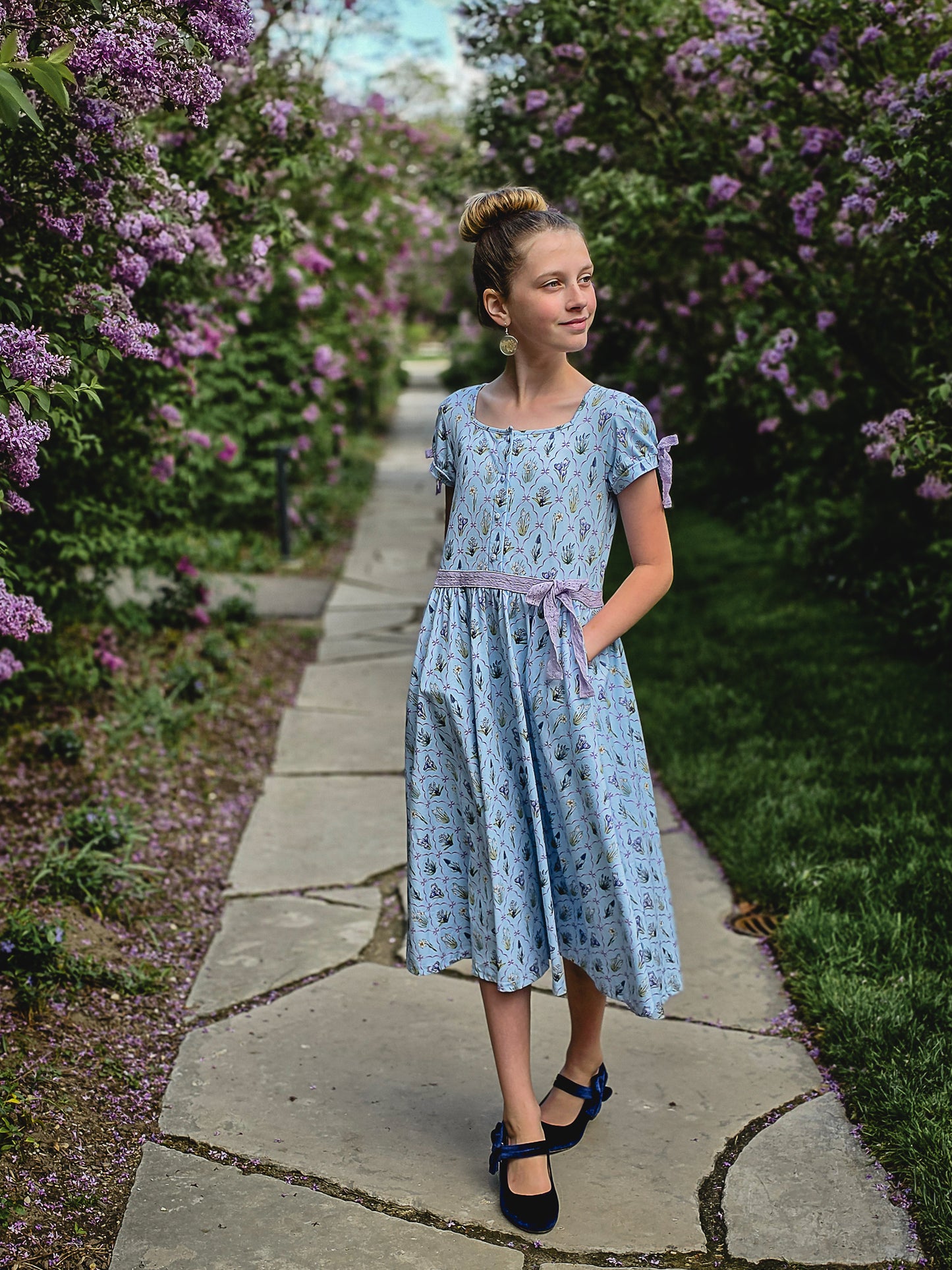Snowdrops & Daffodils ~ Mini Keepsake Dress
