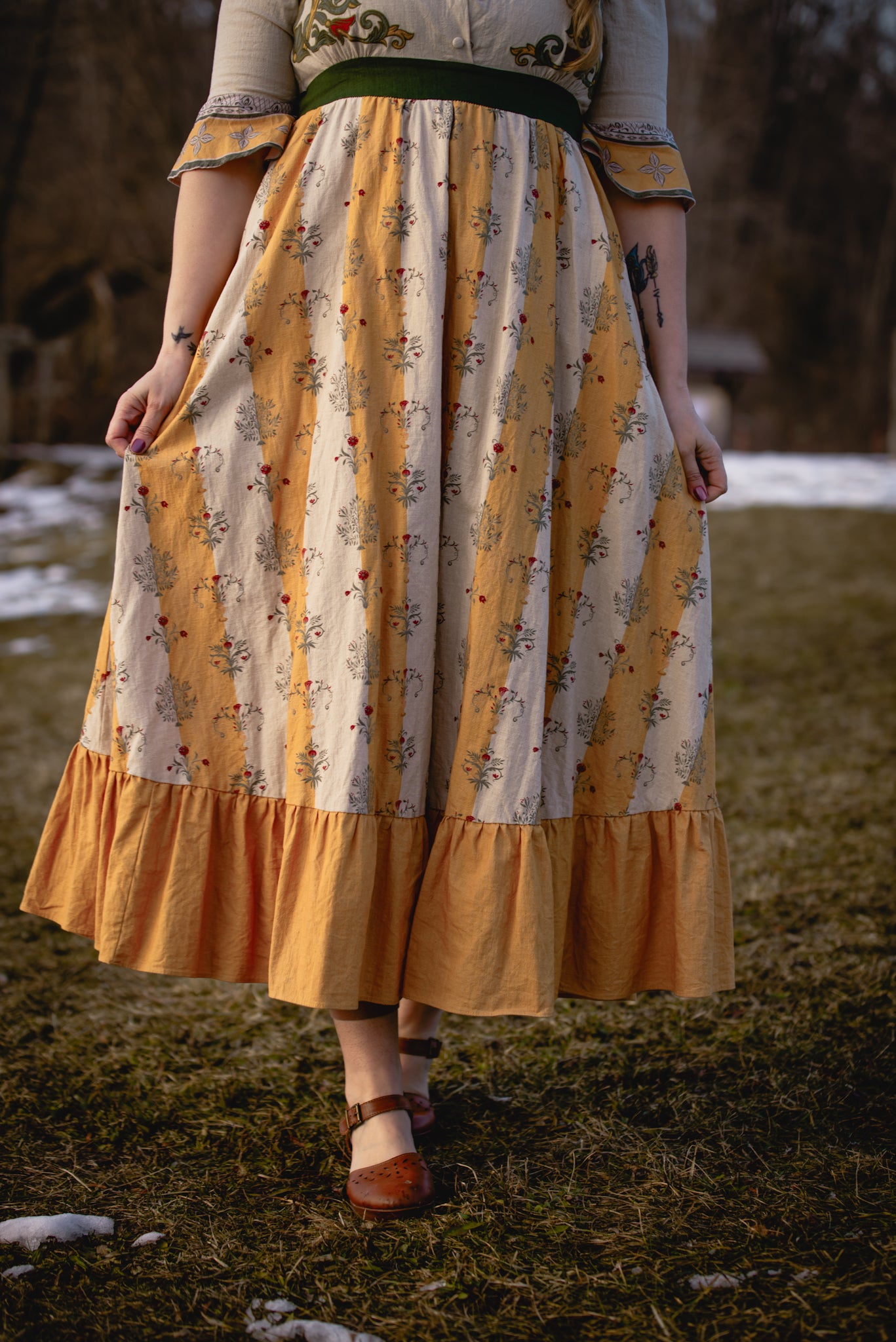 Myrtle Crown Dress