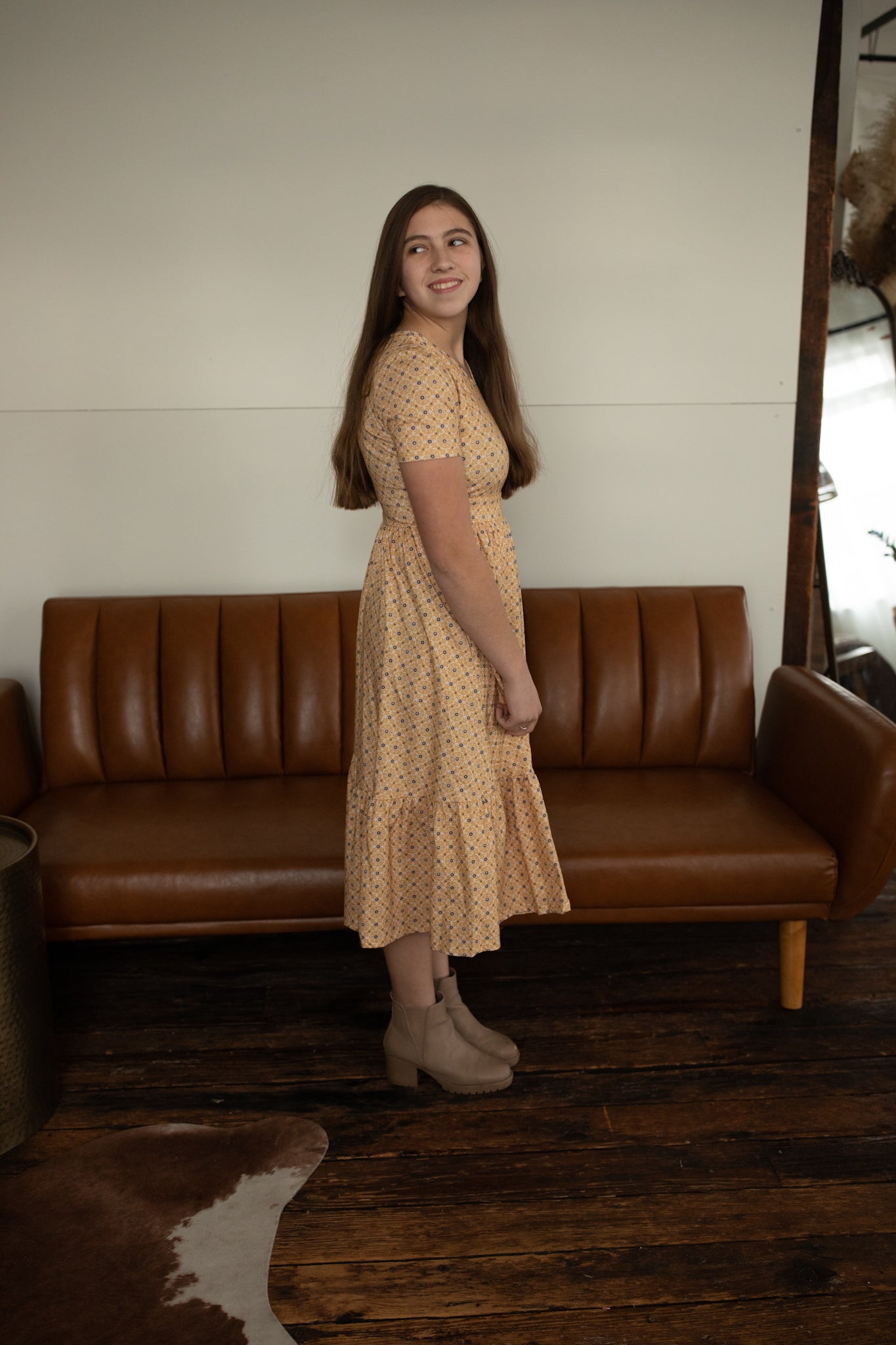 Citron Sunbeam ~ Canterbury Dress