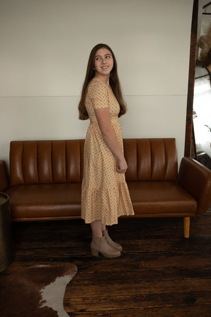 Citron Sunbeam ~ Canterbury Dress
