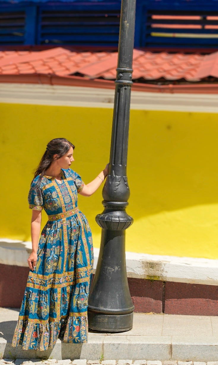 The Blue Reliquary Gown