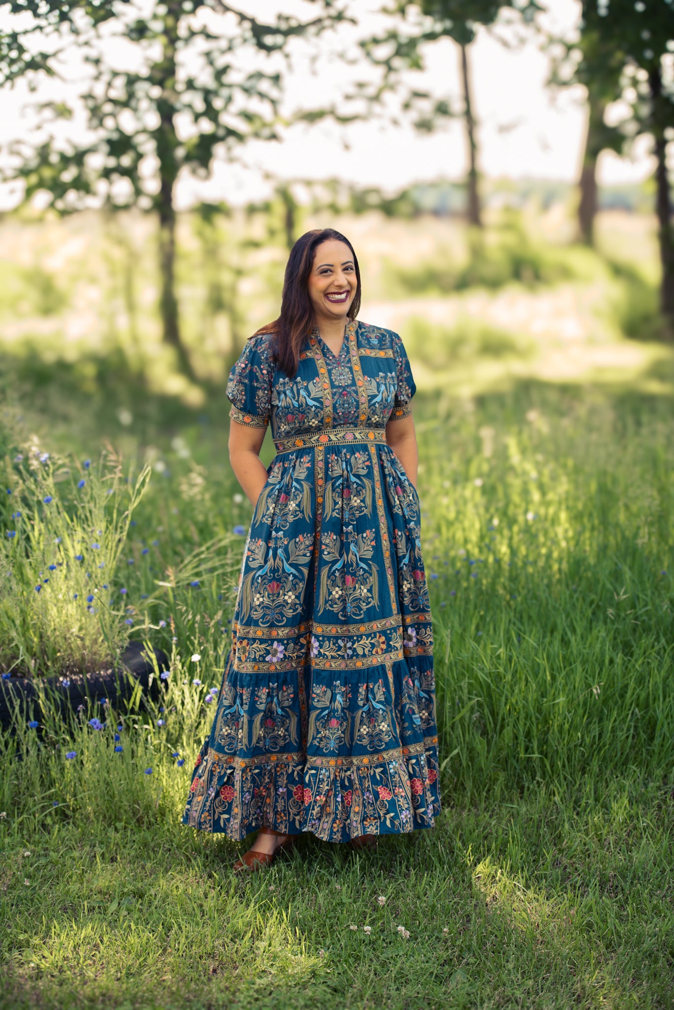 The Blue Reliquary Gown