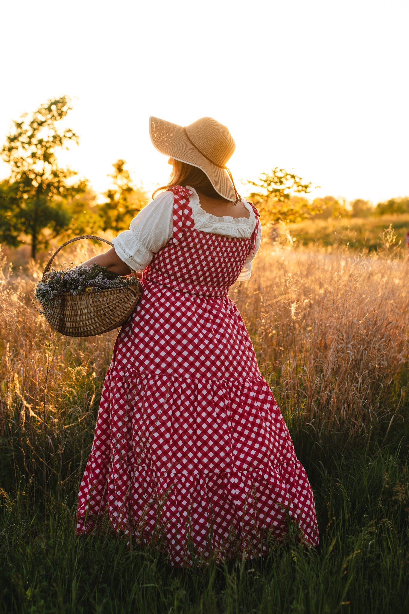 Grenadine Gingham ~ Lenora Dress