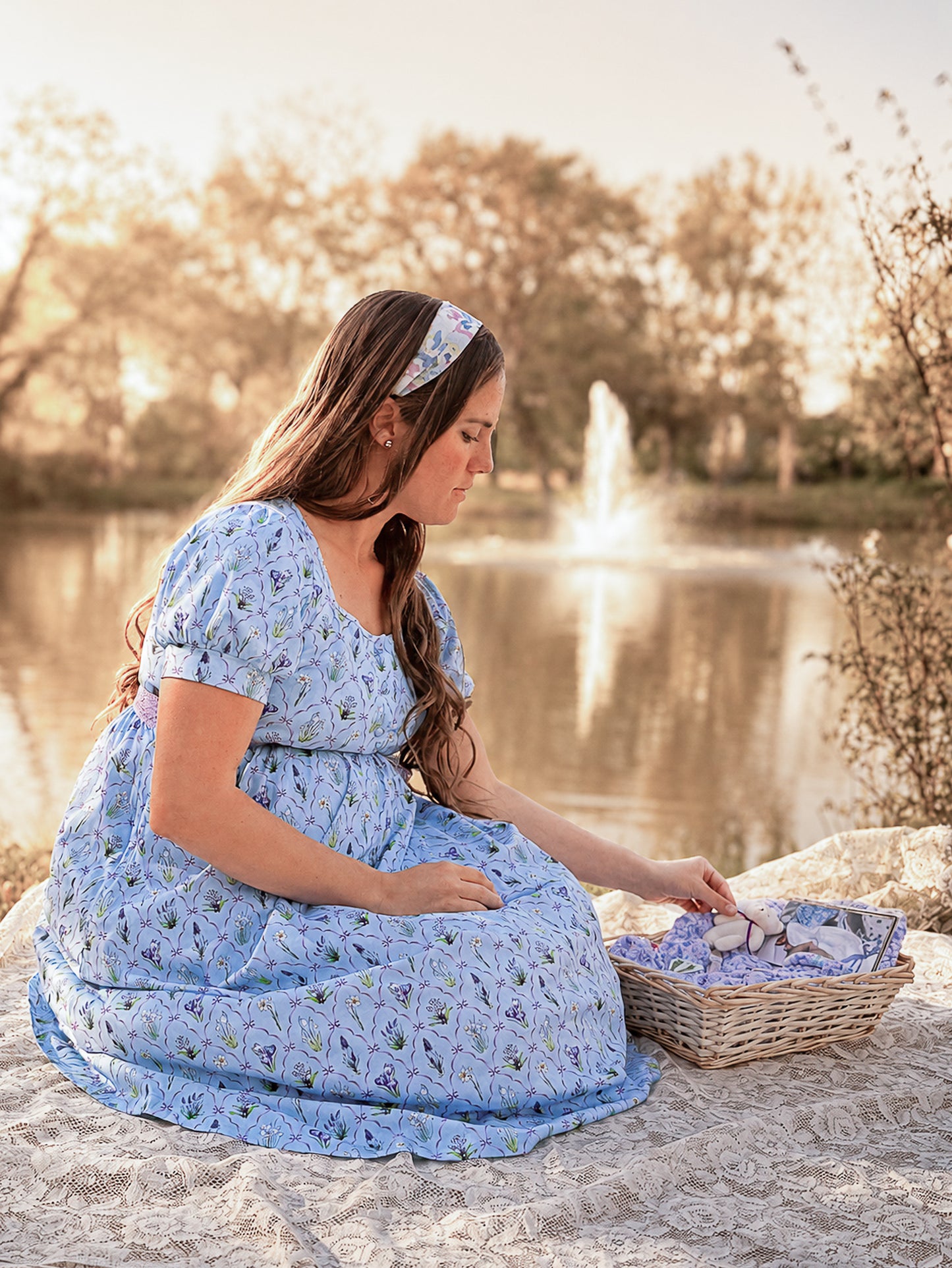 Snowdrops & Daffodils ~ Keepsake Midi