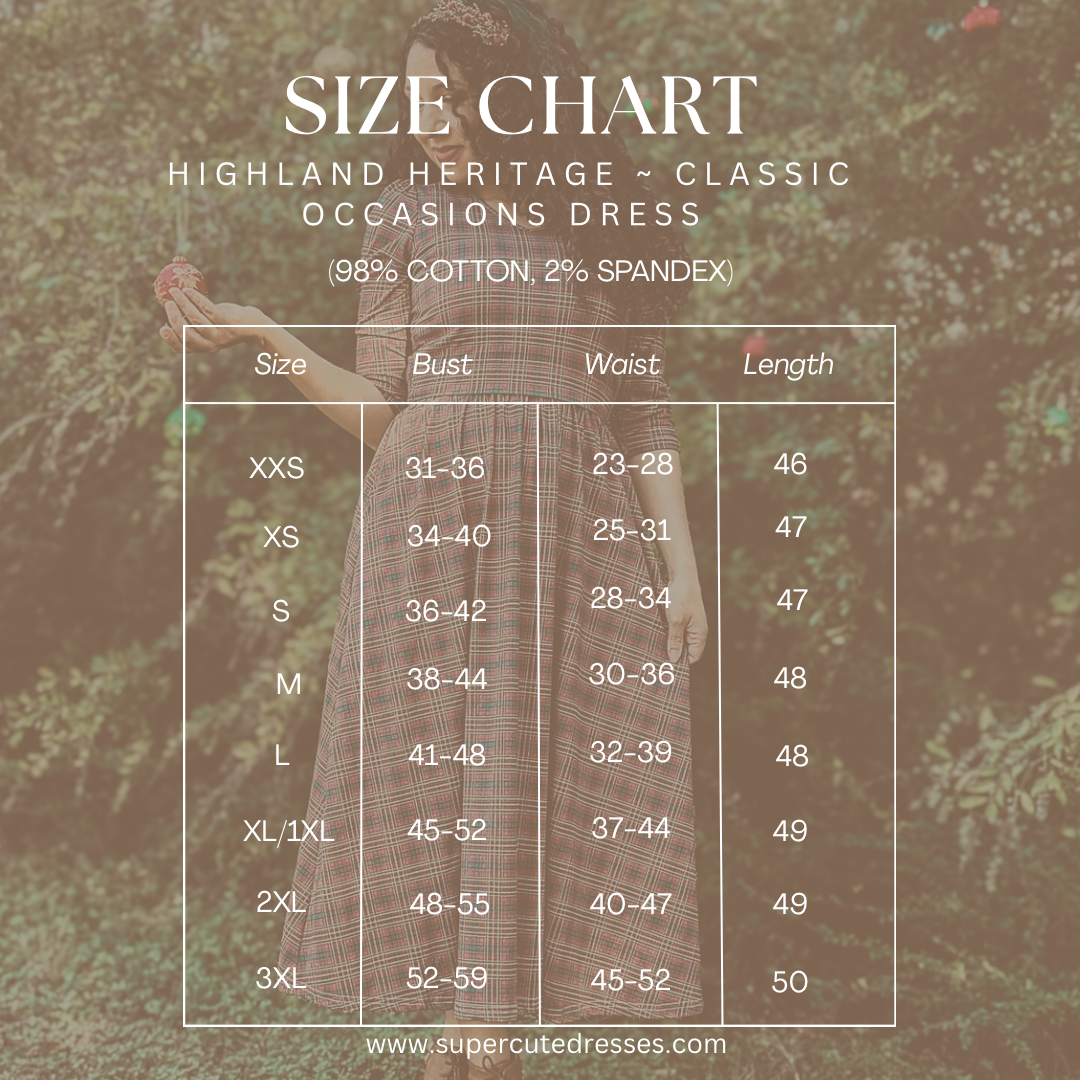 Highland Heritage ~ Classic Occasions Dress