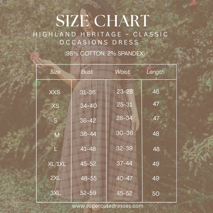 Highland Heritage ~ Classic Occasions Dress